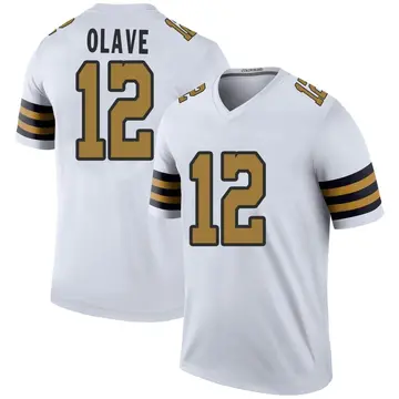 NFL_Jerseys Football Jersey New Orleans''Saints''12 Chris Olave Davis 2  Jameis Winston 70 Trevor Penning 