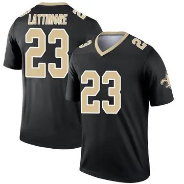 Marshon Lattimore Name & Number T-Shirt - Black - Tshirtsedge