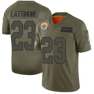 saints color rush jersey lattimore