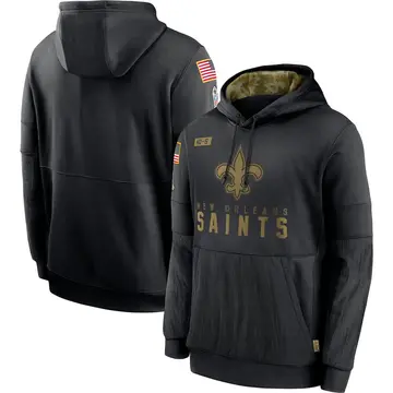 Olive Men's Cincinnati Bengals Salute To Service KO Performance Hoodie