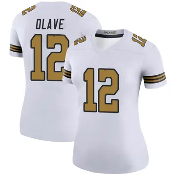 NFL_Jerseys Football Jersey New Orleans''Saints''12 Chris Olave Davis 2  Jameis Winston 70 Trevor Penning 