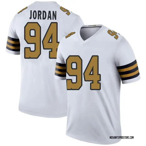 Youth Cameron Jordan New Orleans Saints Legend White Color Rush Jersey -  Saints Store